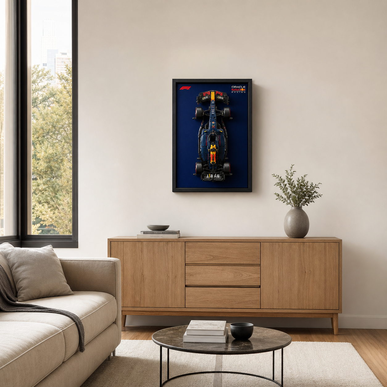 Quadro Fosco para a Fórmula-1 Red Bull RB20