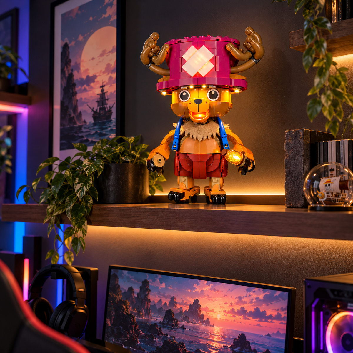 Kit de Iluminação para One Piece - Tony Tony Chopper (577 peças)