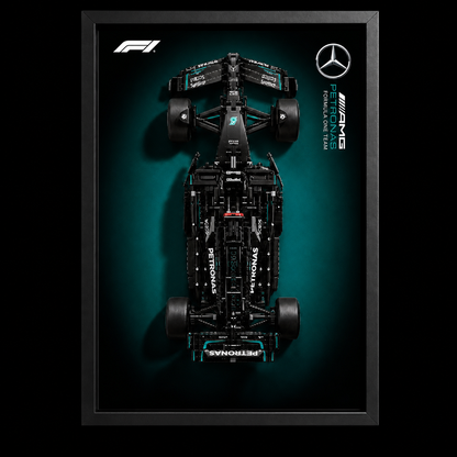 Quadro Fosco para a Fórmula-1 Mercedes-AMG W14