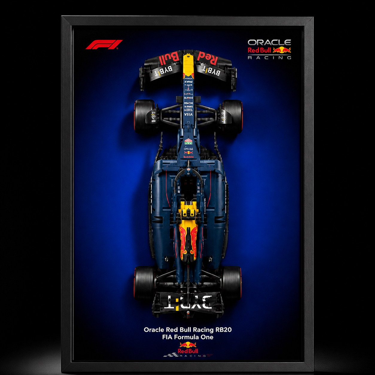 Quadro Fosco para a Fórmula-1 Red Bull RB20