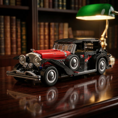 Carro Vintage Fantom no escritório clássico