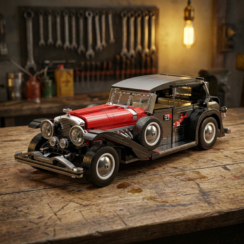 Carro Vintage Fantom na oficina vintage