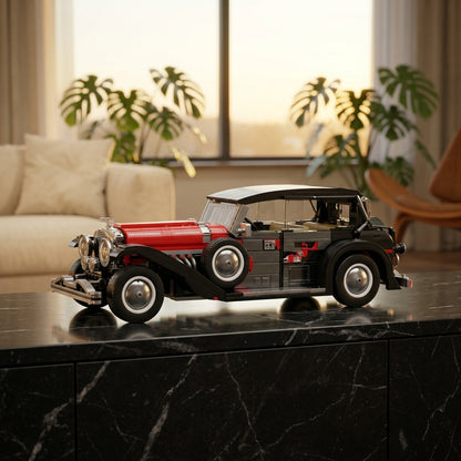 Carro Vintage Fantom na sala de estar de luxo