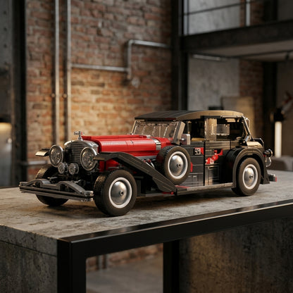Carro Vintage Fantom no loft industrial