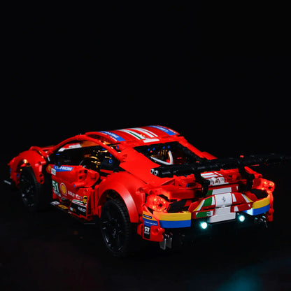 Ferrari 488 GTE (1677 pçs) OFF - Brics Craft
