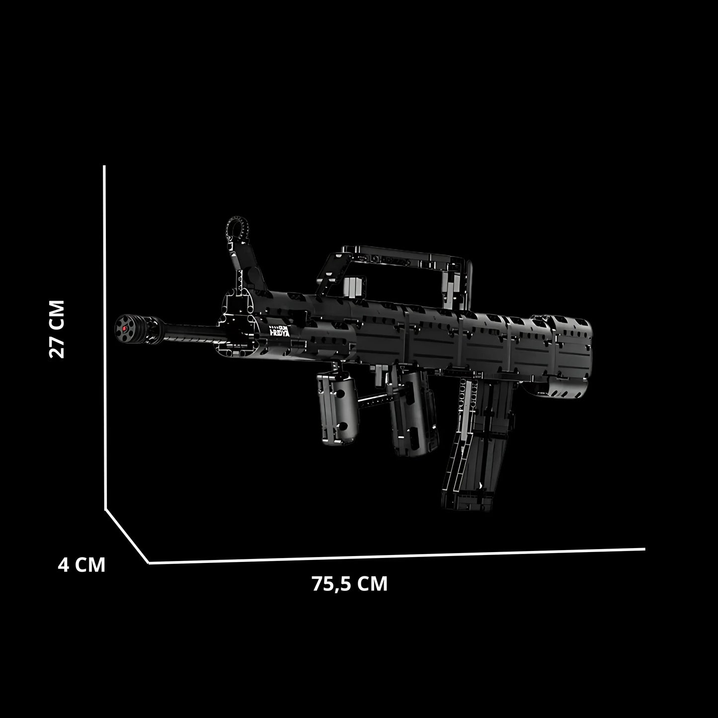 Fuzil QBZ 95 (787 Peças)