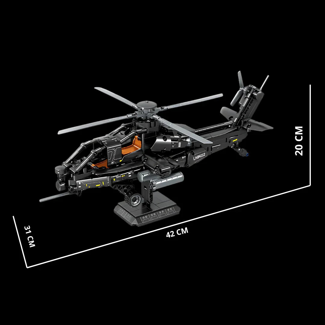 Helicóptero Boeing AH-64 Apache (706 pçs)
