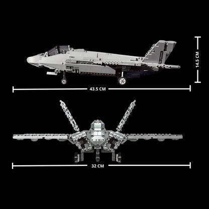 Caça F-35 (1600 pçs)