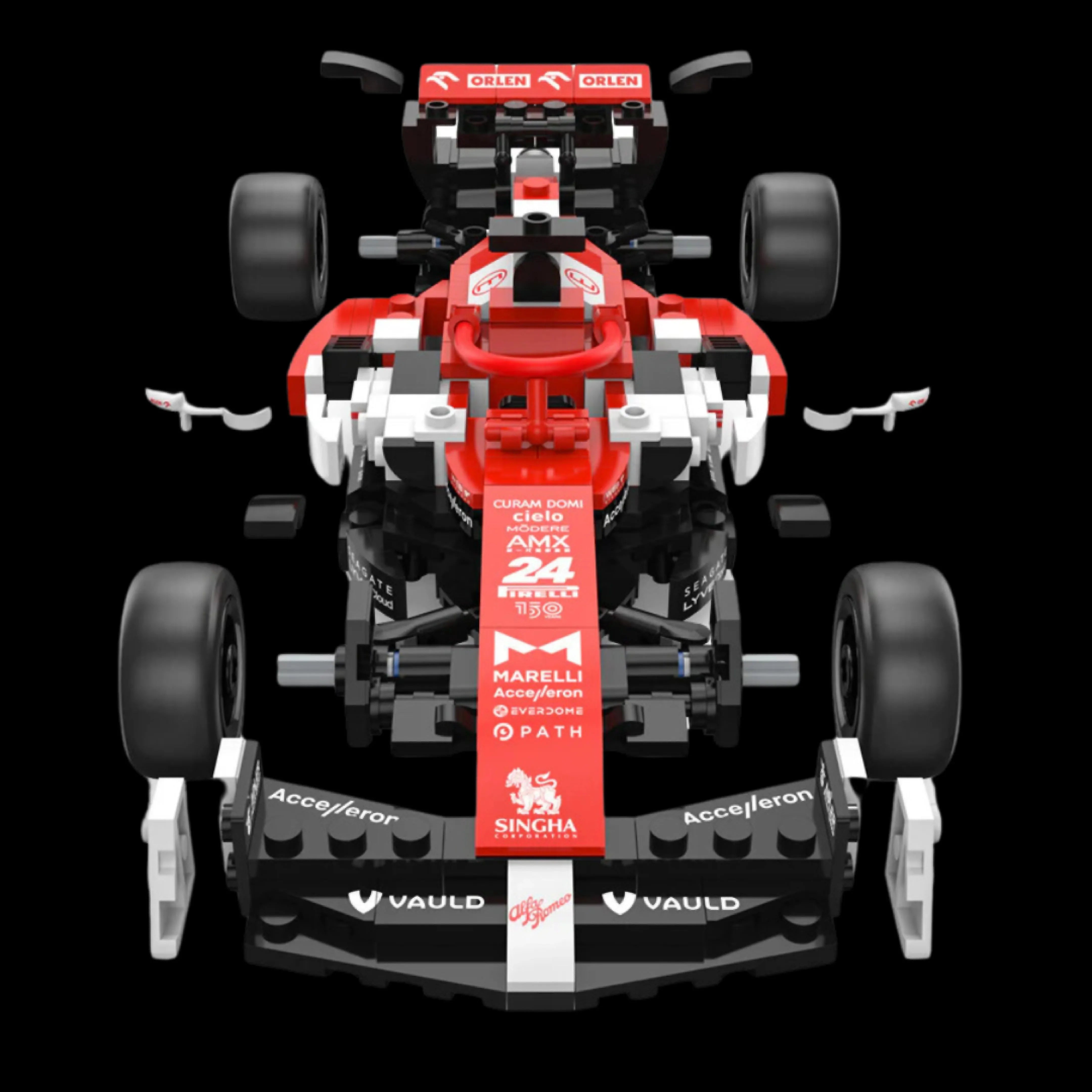 Fórmula 1 - Alfa Romeo C42 (340 peças) – Brics Craft