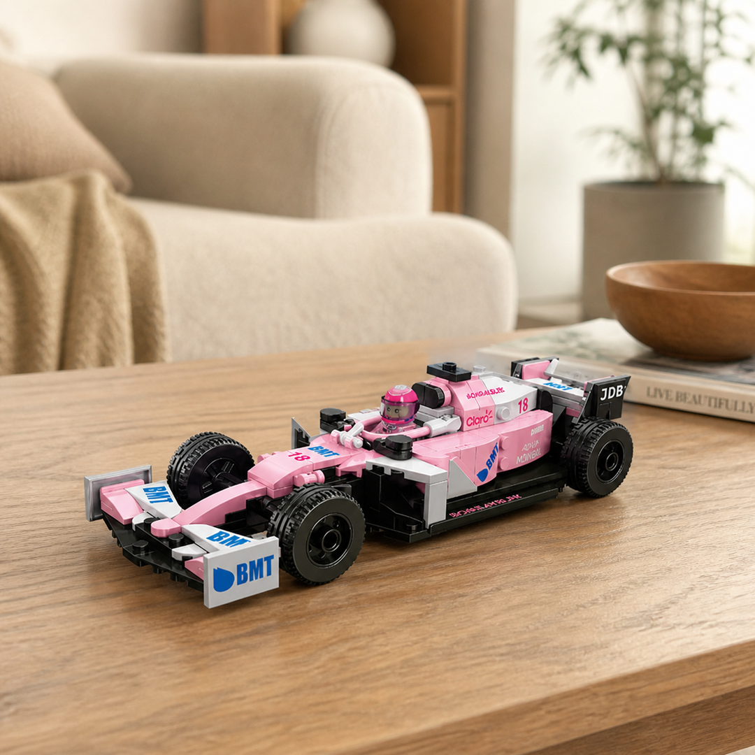 Fórmula 1 - VJM 10 Rosa (216 peças)