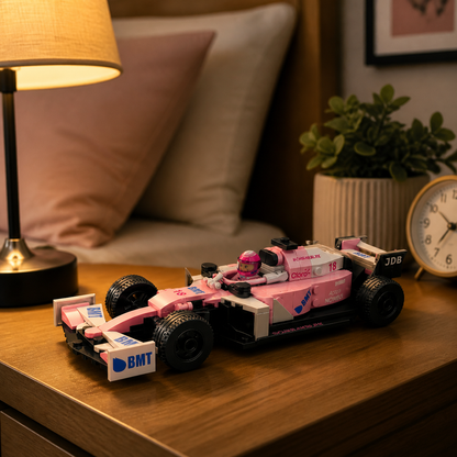 Fórmula 1 - VJM 10 Rosa (216 peças)
