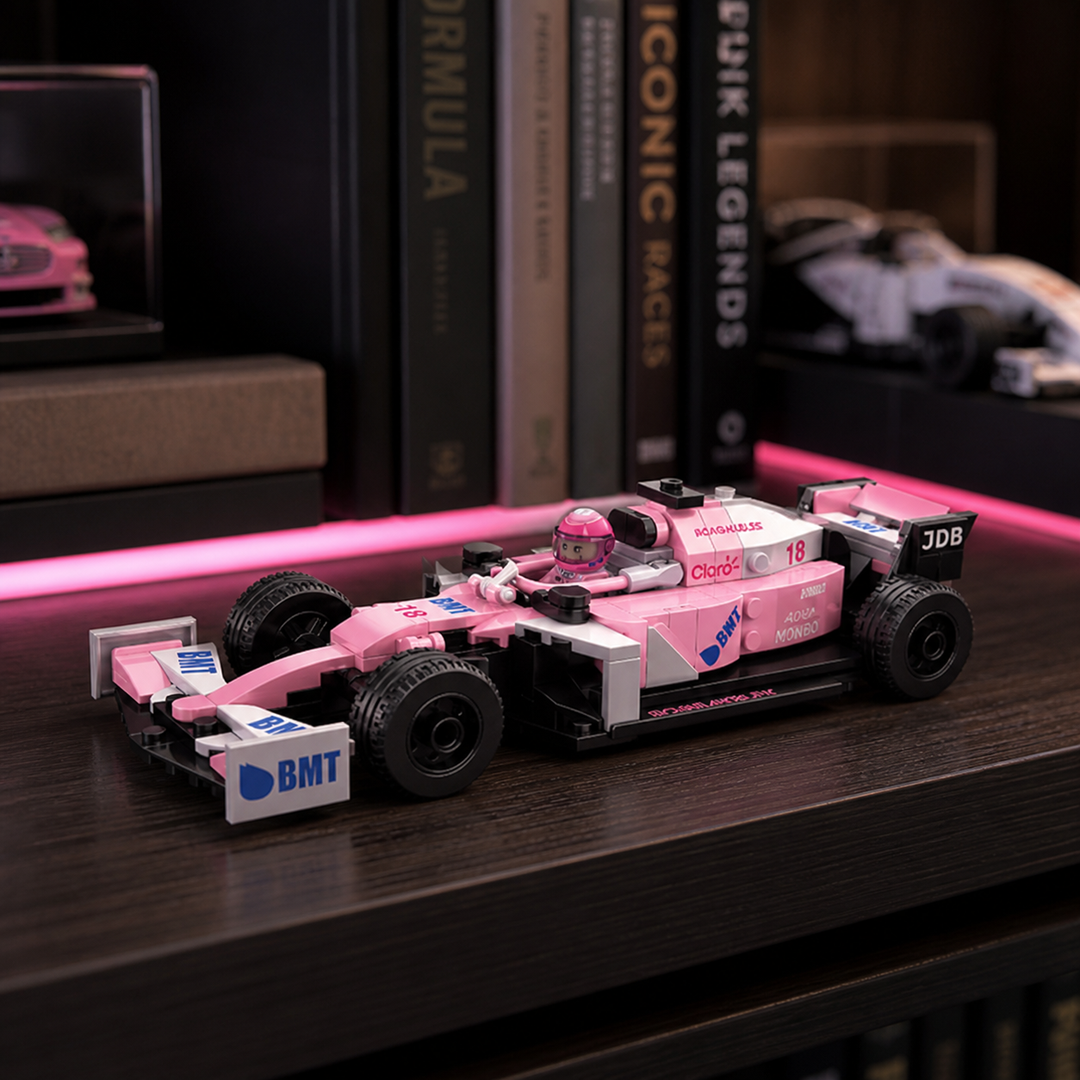 Fórmula 1 - VJM 10 Rosa (216 peças)