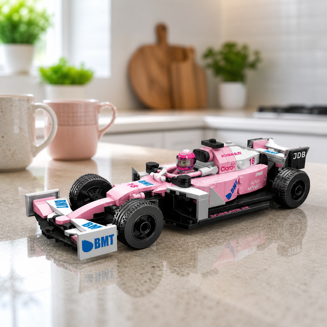 Fórmula 1 - VJM 10 Rosa (216 peças)
