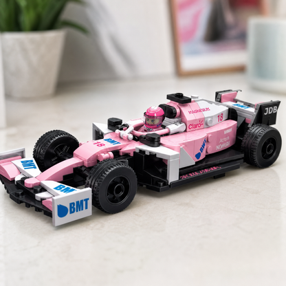 Fórmula 1 - VJM 10 Rosa (216 peças)