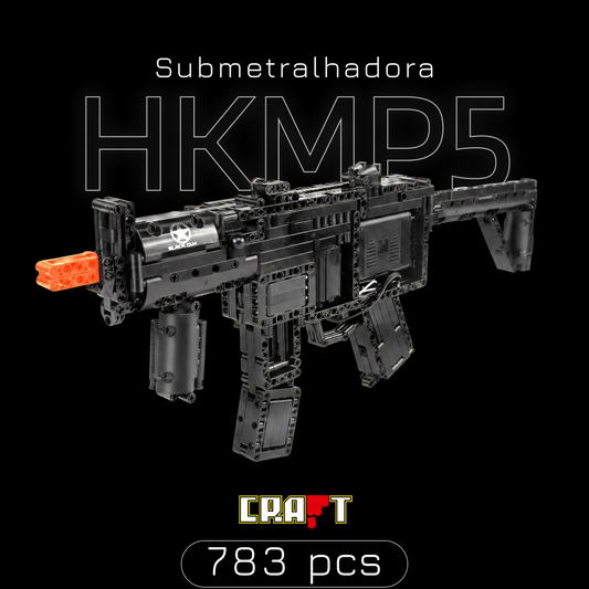 Submetralhadora HK MP5 (783 peças)