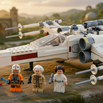 Star Wars - Caça-Estelar X-Wing (474 peças)