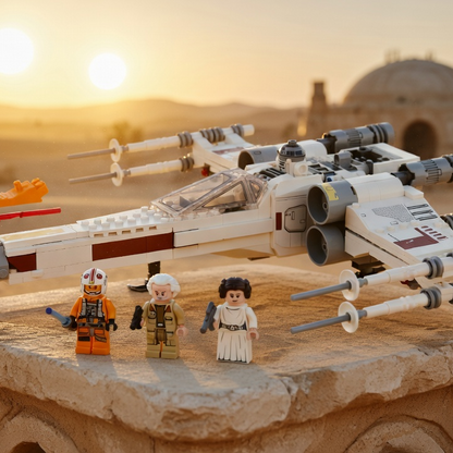Star Wars - Caça-Estelar X-Wing (474 peças)
