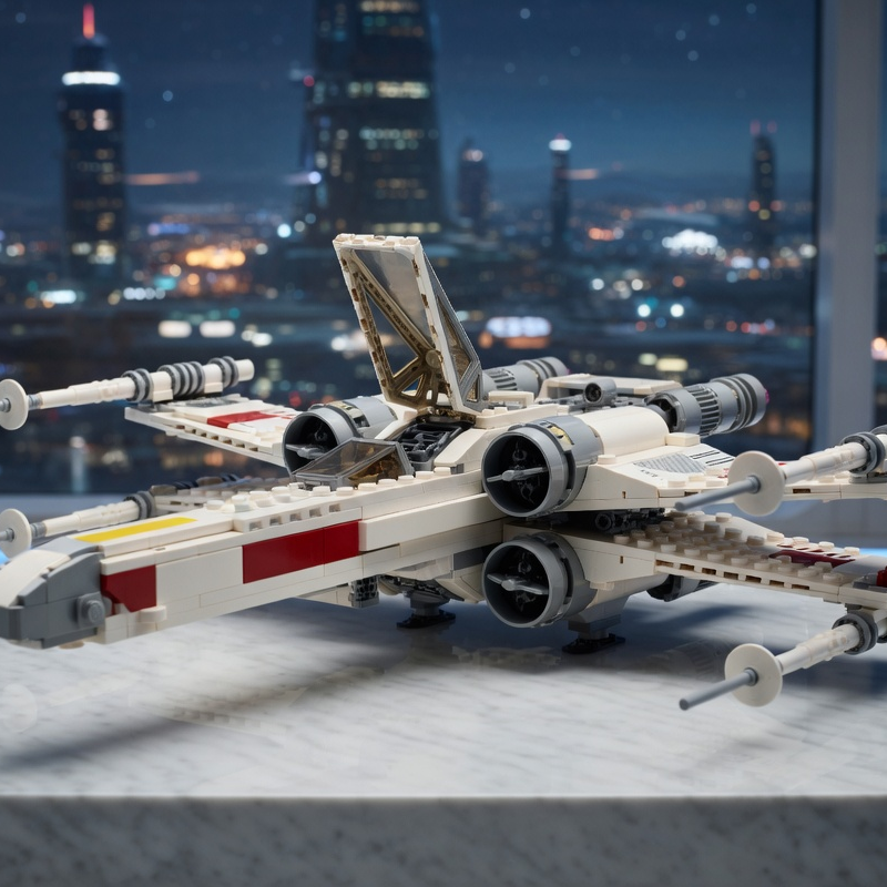 Star Wars - Caça-Estelar X-Wing (474 peças)