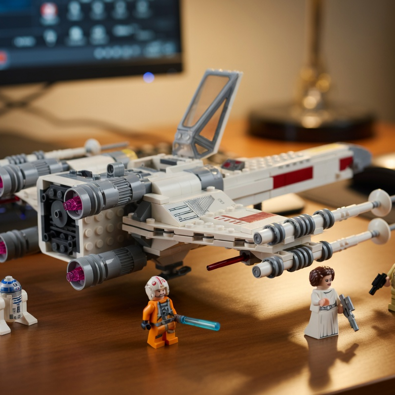 Star Wars - Caça-Estelar X-Wing (474 peças)