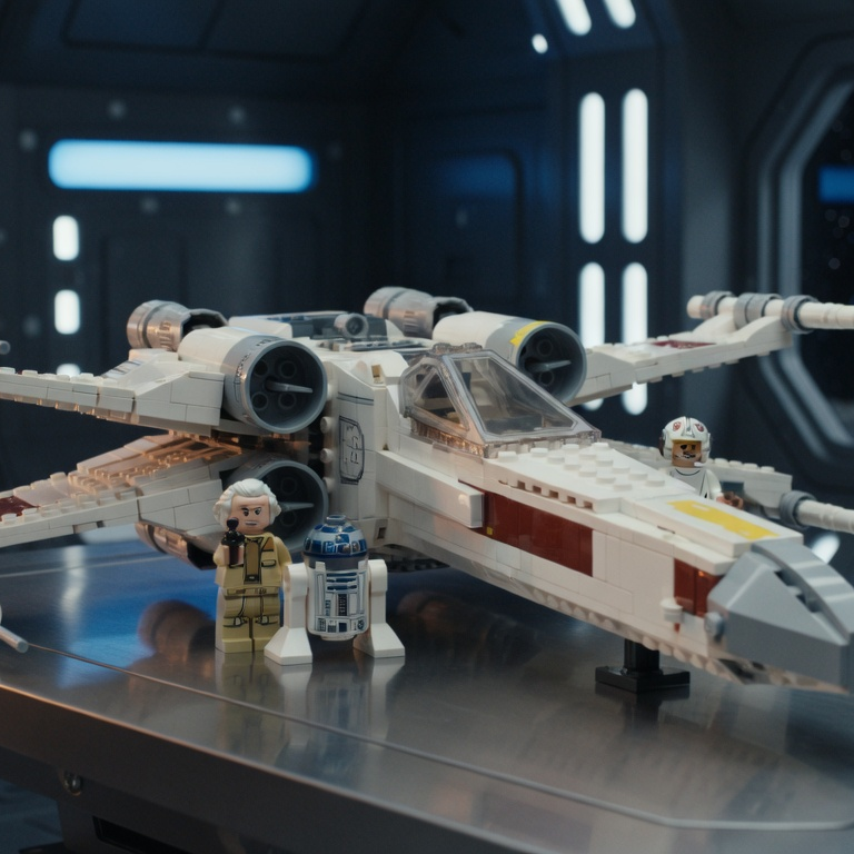 Star Wars - Caça-Estelar X-Wing (474 peças)