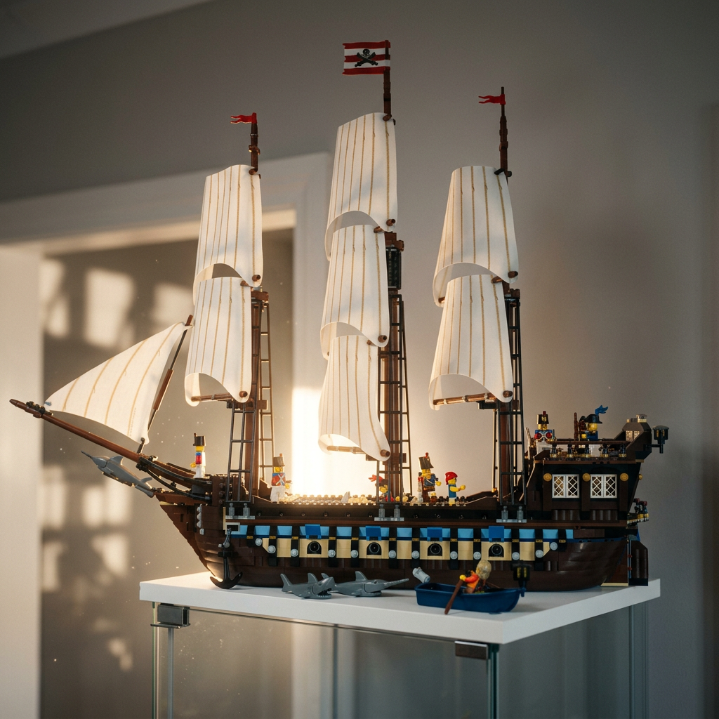Navio Imperial do Caribe (1664 peças)