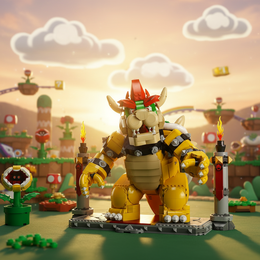 Super Mario - O Poderoso Bowser (2807 peças)