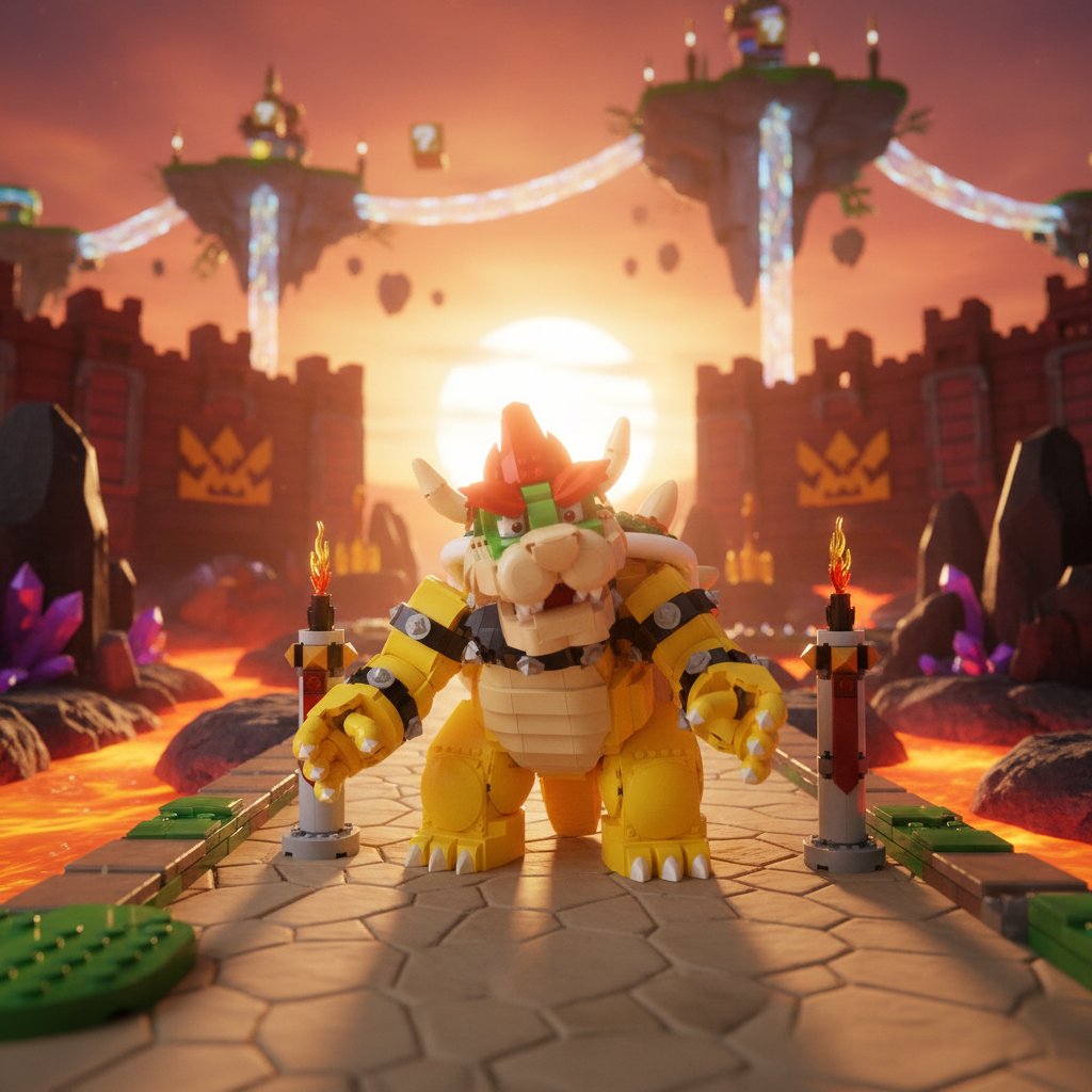 Super Mario - O Poderoso Bowser (2807 peças)