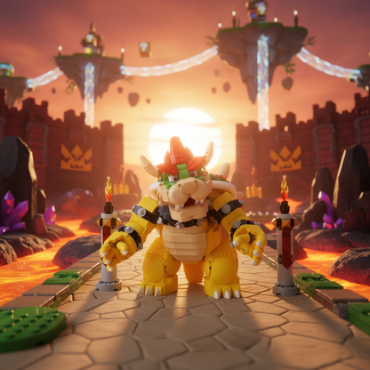 Super Mario - O Poderoso Bowser (2807 peças)