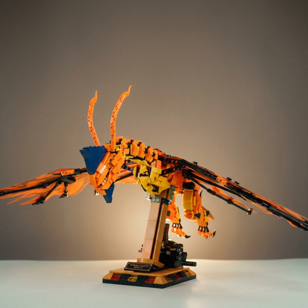 Avatar - Dragão Wyevrn Medieval (1174 peças)