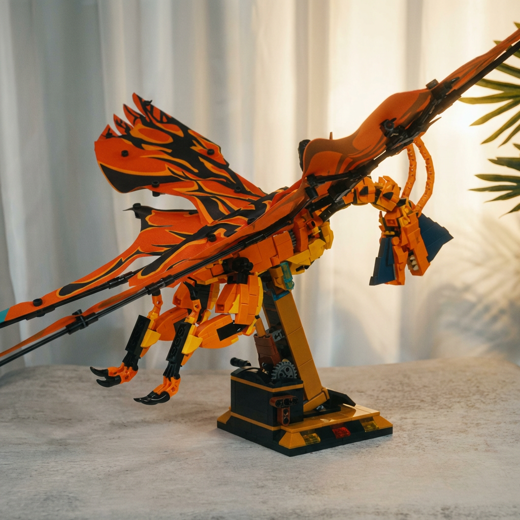 Avatar - Dragão Wyevrn Medieval (1174 peças)