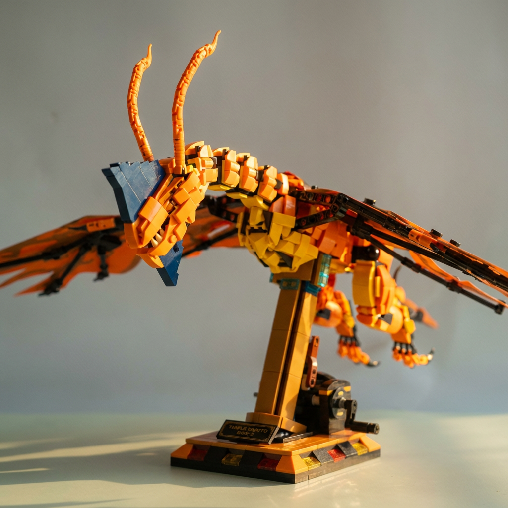Avatar - Dragão Wyevrn Medieval (1174 peças)
