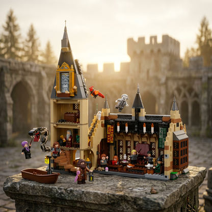 O Grande Salão de Hogwarts (878 peças)