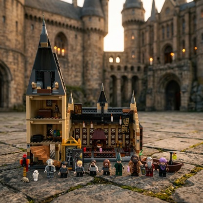 O Grande Salão de Hogwarts (878 peças)