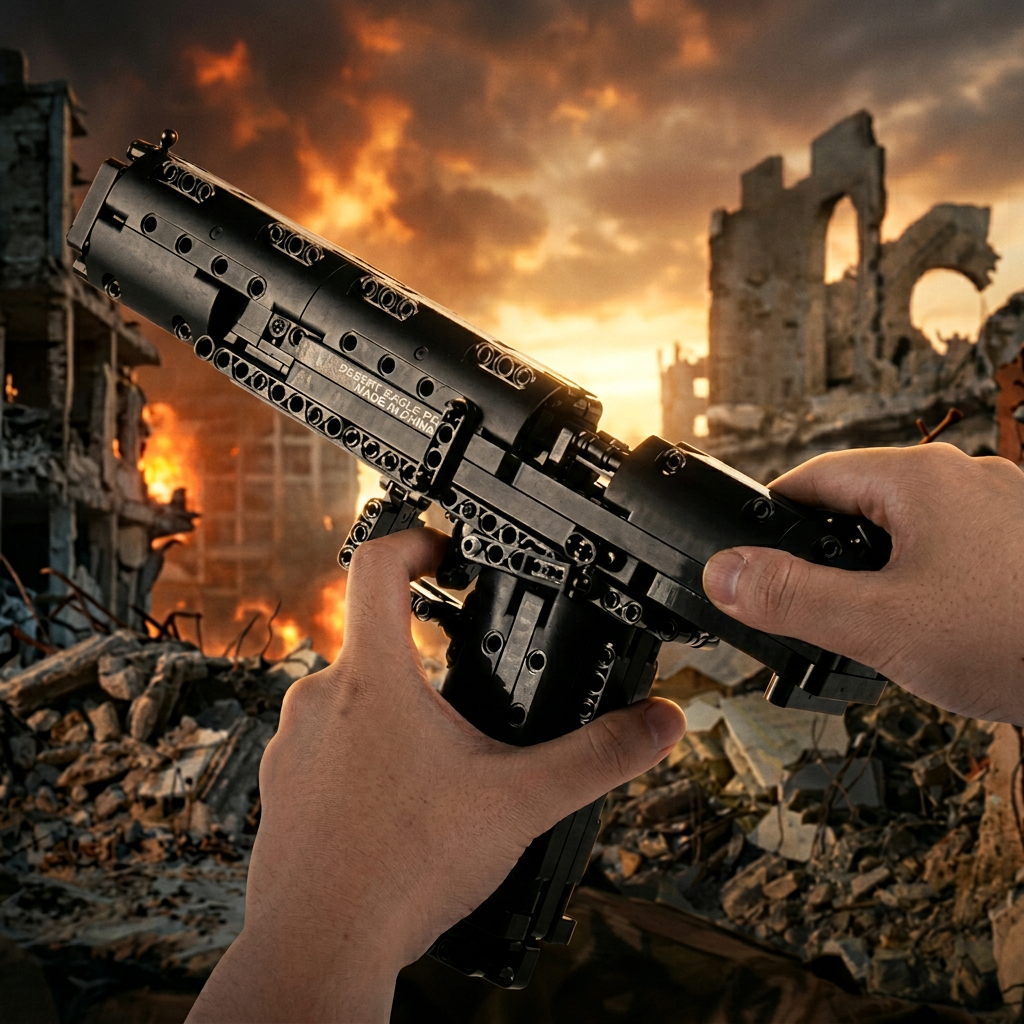 Pistola Desert Eagle (563 Peças)