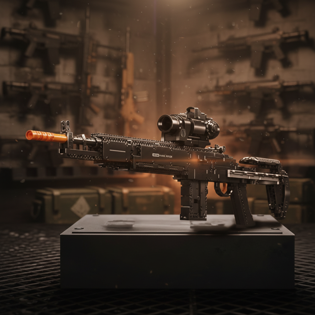 Rifle Tático MK14 EBR (1656 peças)