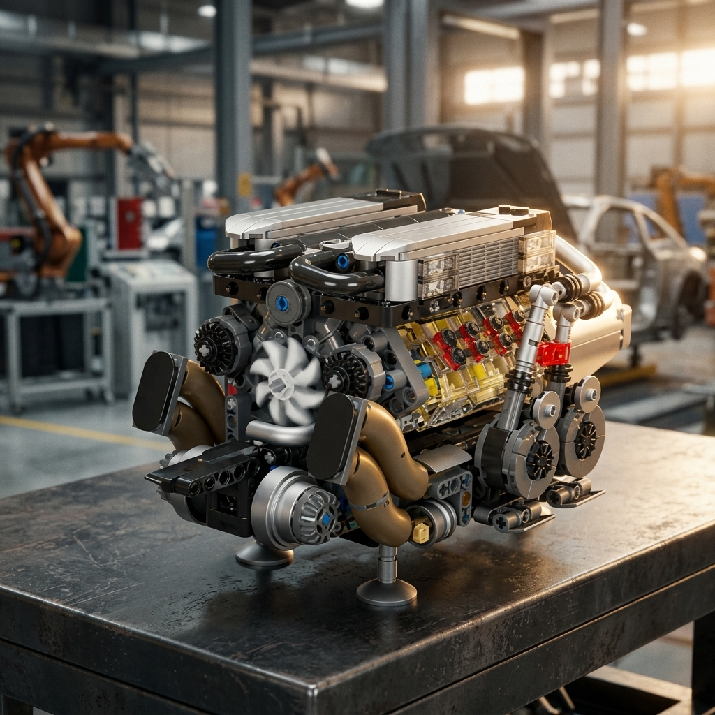 Motor W16 (952 peças)
