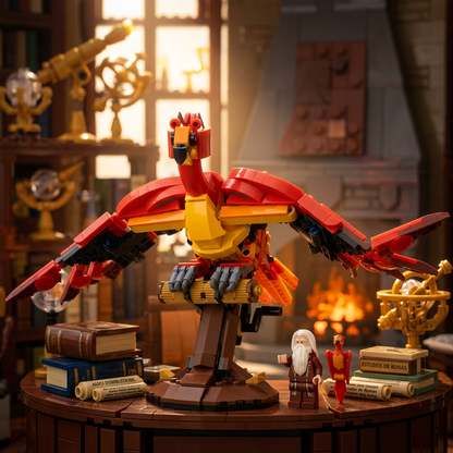 Fawkes - A Fénix de Dumbledore (597 peças)