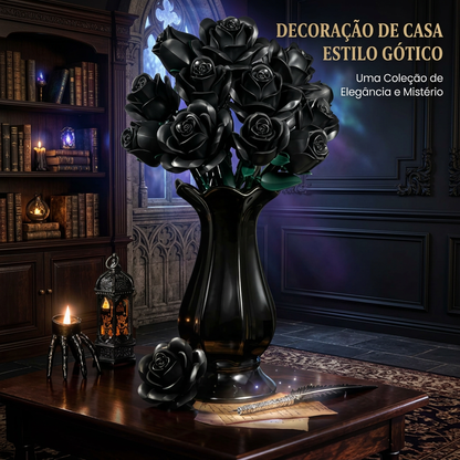 Buquê de Rosas Negras (784 peças)