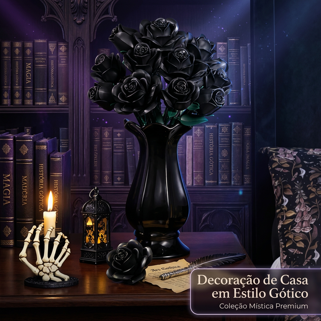 Buquê de Rosas Negras (784 peças)