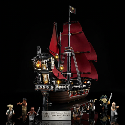 Piratas do Caribe - Vingança da Rainha Ana (1097 peças)