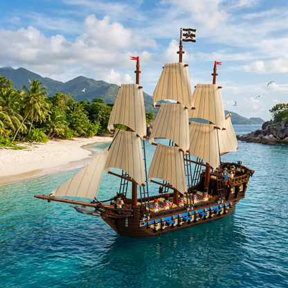 Navio Imperial do Caribe (1664 peças)