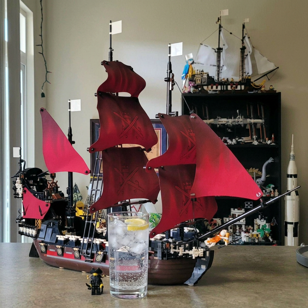 Piratas do Caribe - Vingança da Rainha Ana (1097 peças)