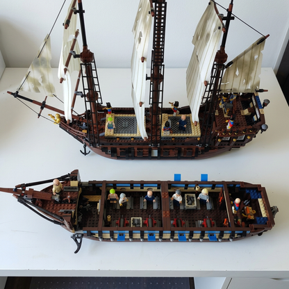 Navio Imperial do Caribe (1664 peças)