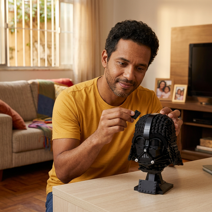Capacete de Darth Vader (834 peças)