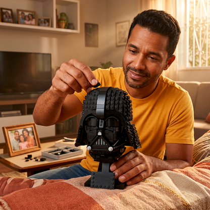 Capacete de Darth Vader (834 peças)