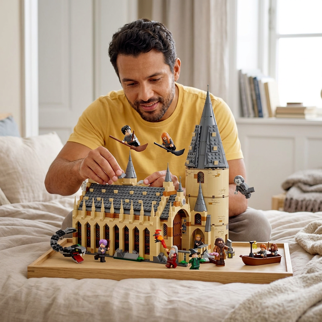 O Grande Salão de Hogwarts (878 peças)