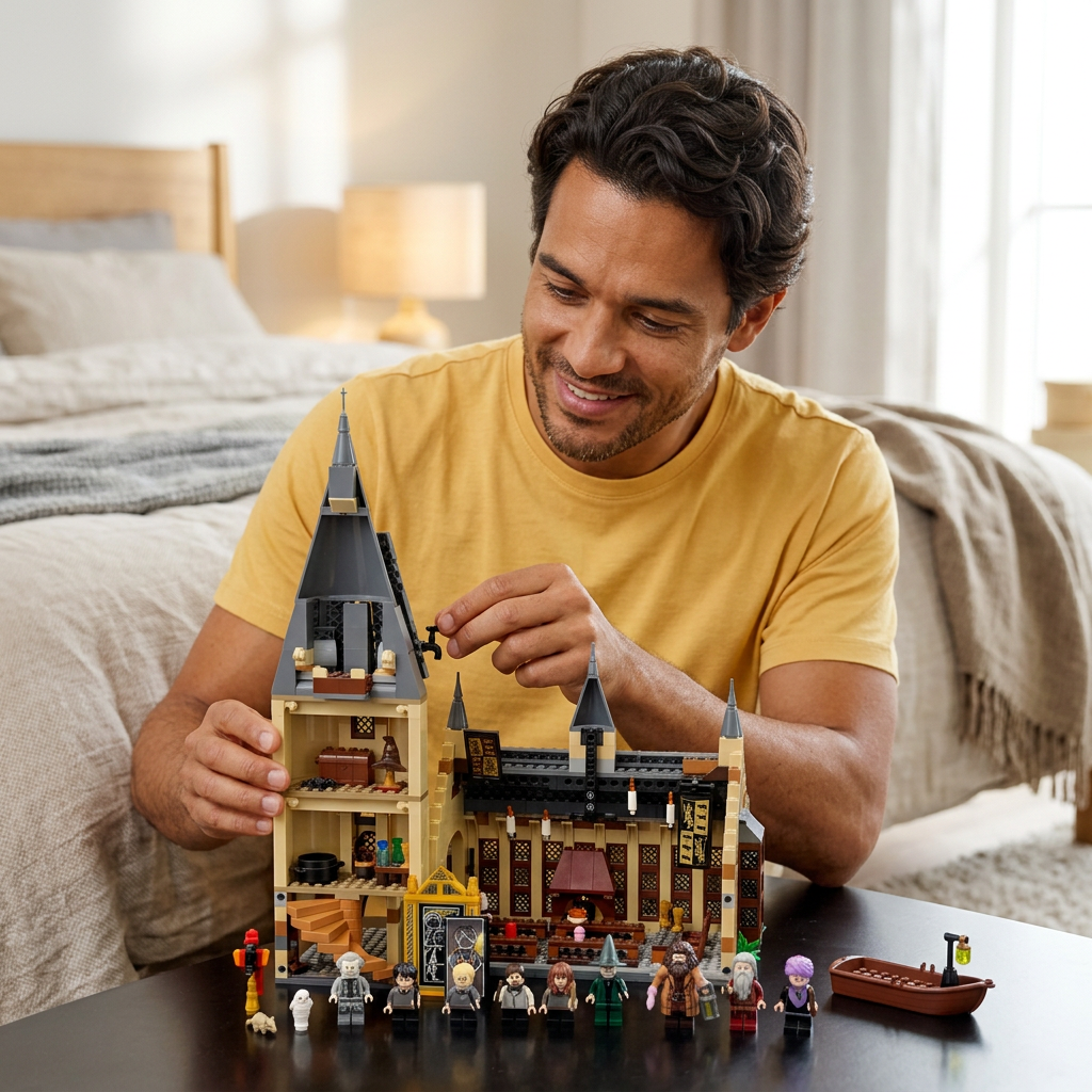 O Grande Salão de Hogwarts (878 peças)