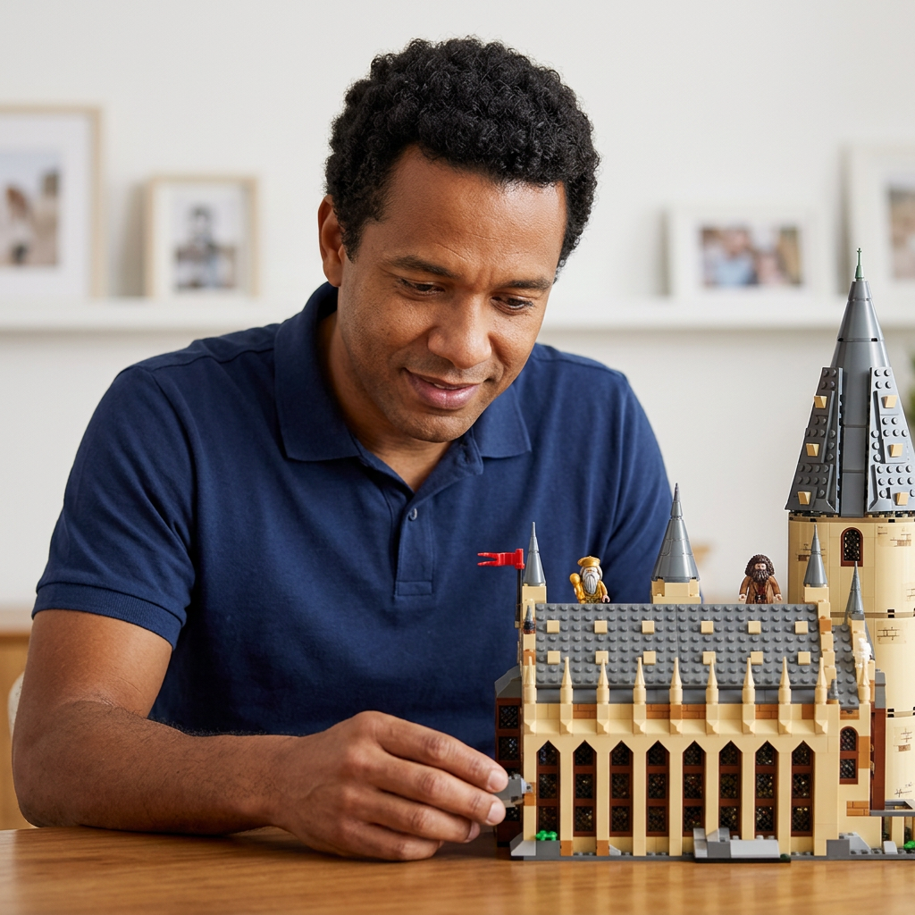 O Grande Salão de Hogwarts (878 peças)