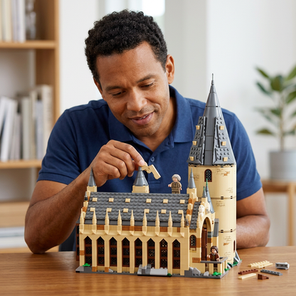 O Grande Salão de Hogwarts (878 peças)