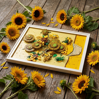 Os Girassóis de Van Gogh (2615 peças)